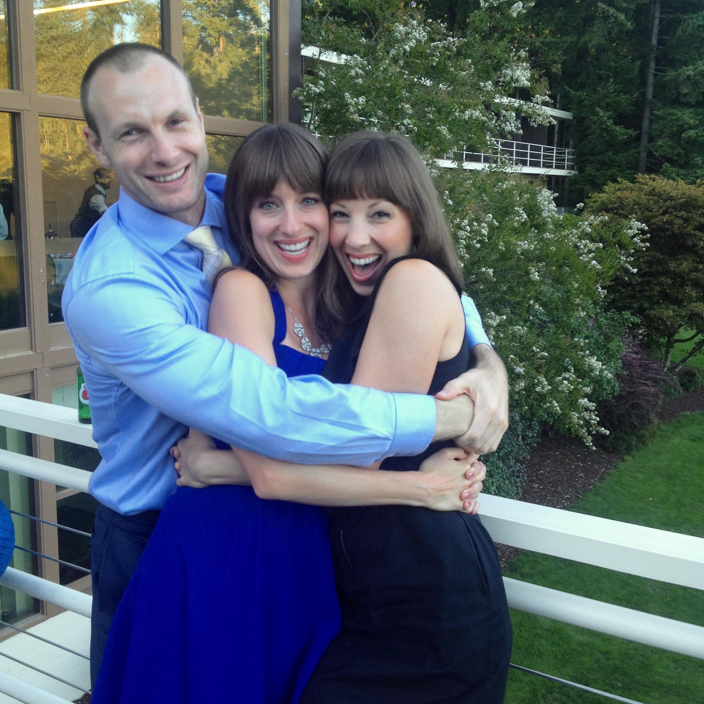 Cousin squeeze!