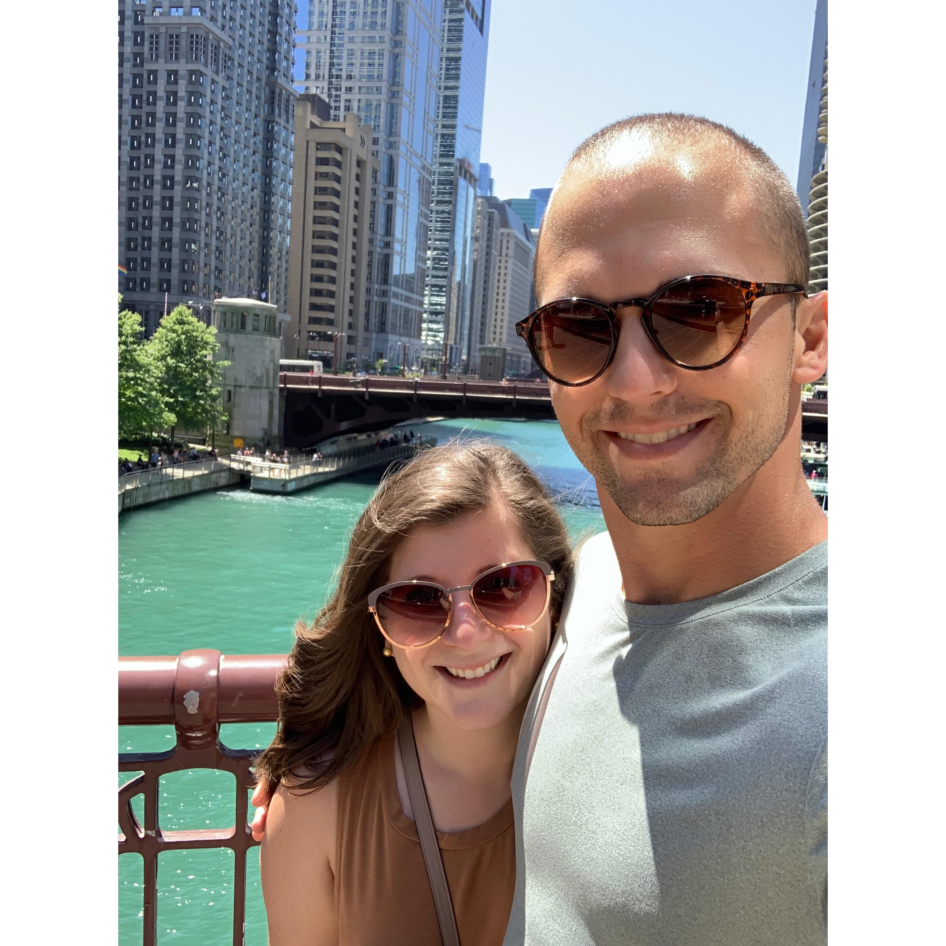 July 2019: Visiting Allie's brother in Chicago