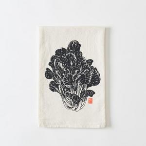 Tat Soi Vegetable Kitchen Towel