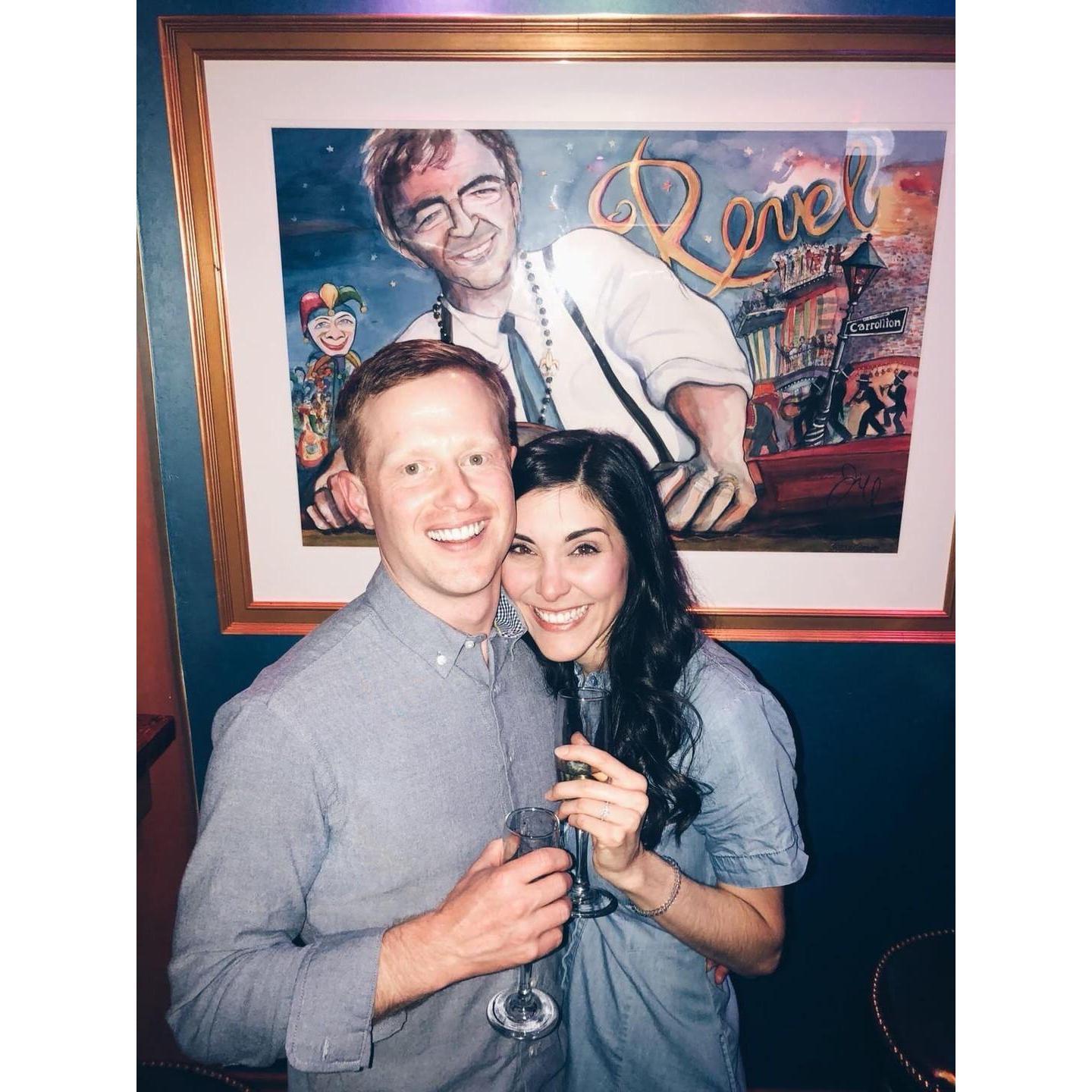 The night Paul proposed!