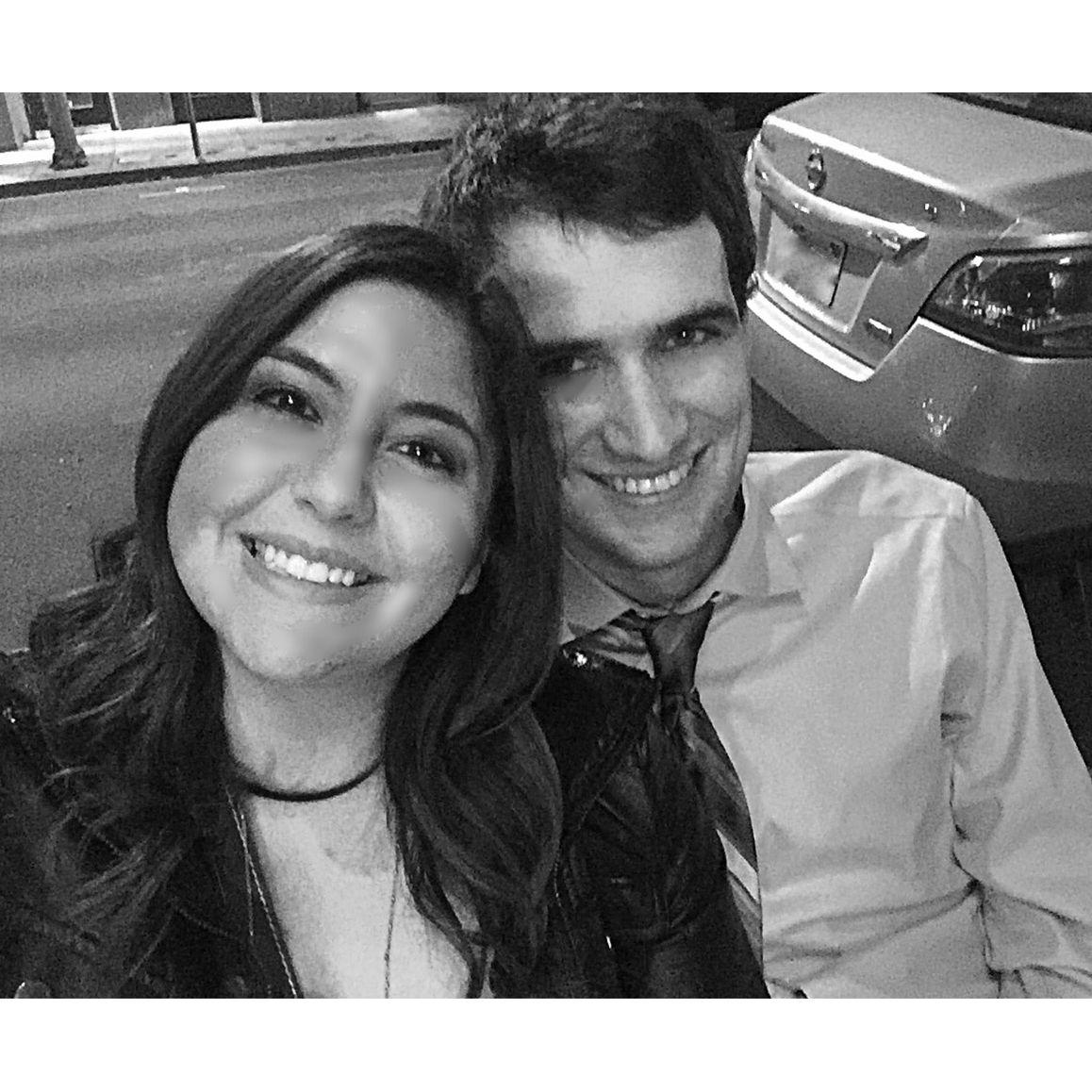 Our first grainy photo together! Circa 2016