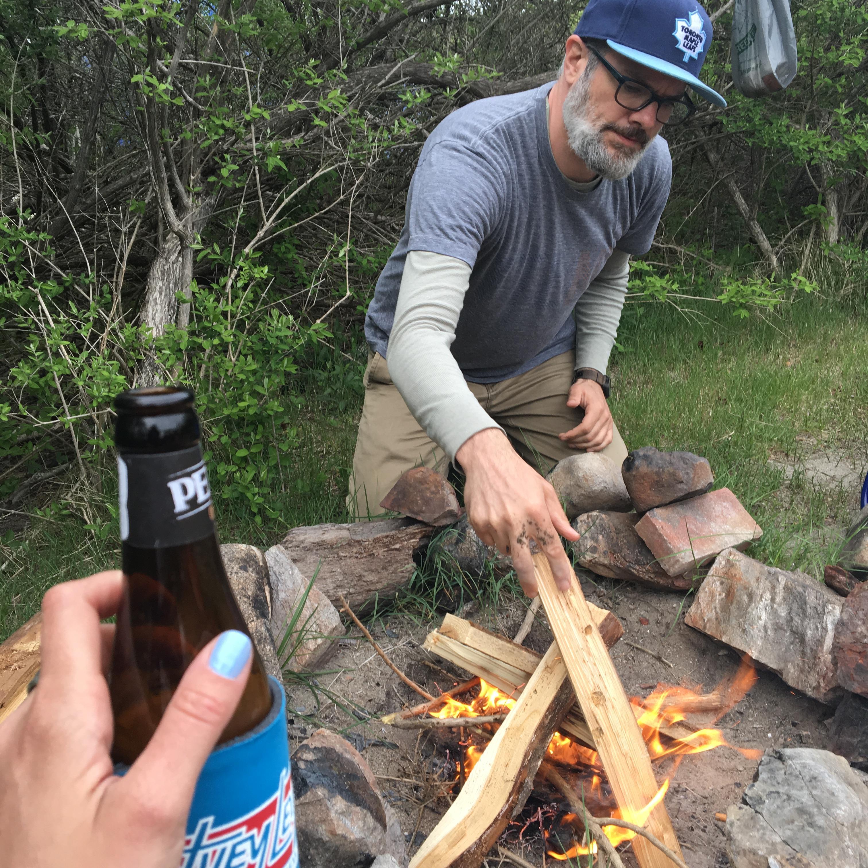 Nothing says "we love nature" like Huey Lewis coozies!