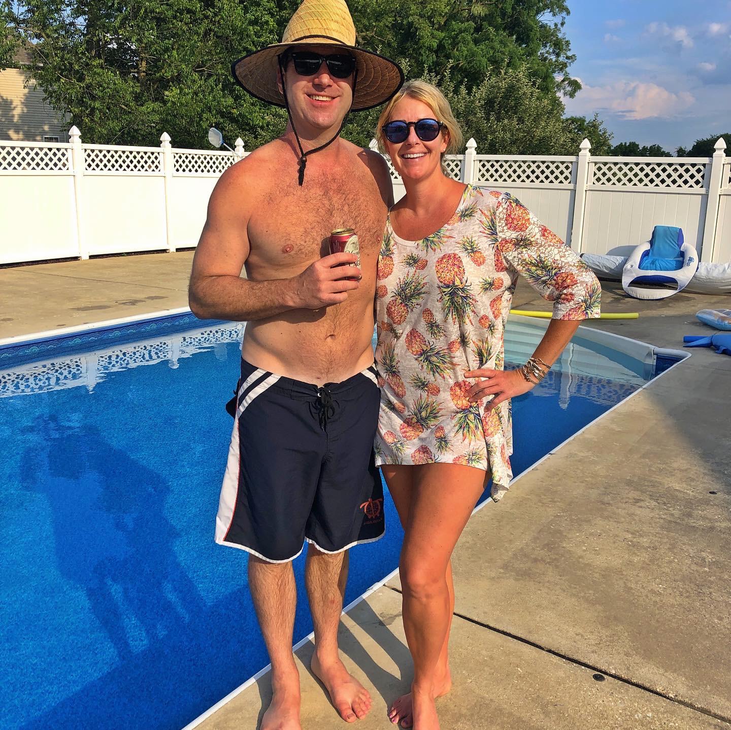 Plenty of pool days at Dick & Linda's