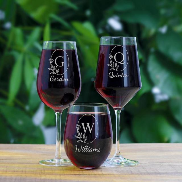 Personalized Wine Glass