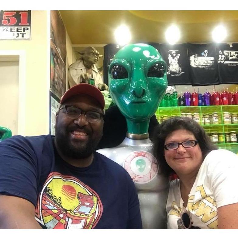 Alien Jerky Store, Aug 2018, in Baker, CA on the return trip from Vegas.