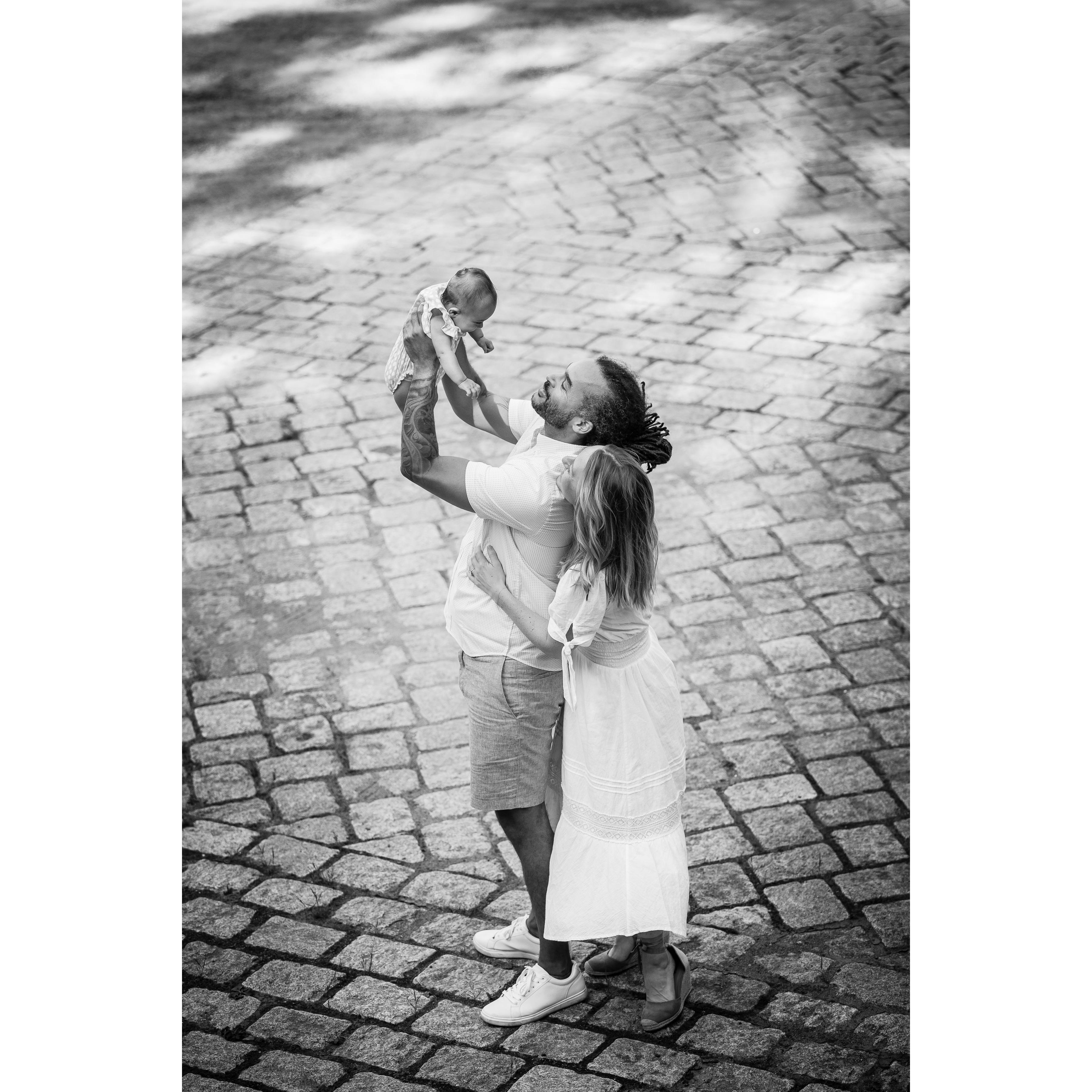 3 months after the arrival of Zuri Christine
August 2021