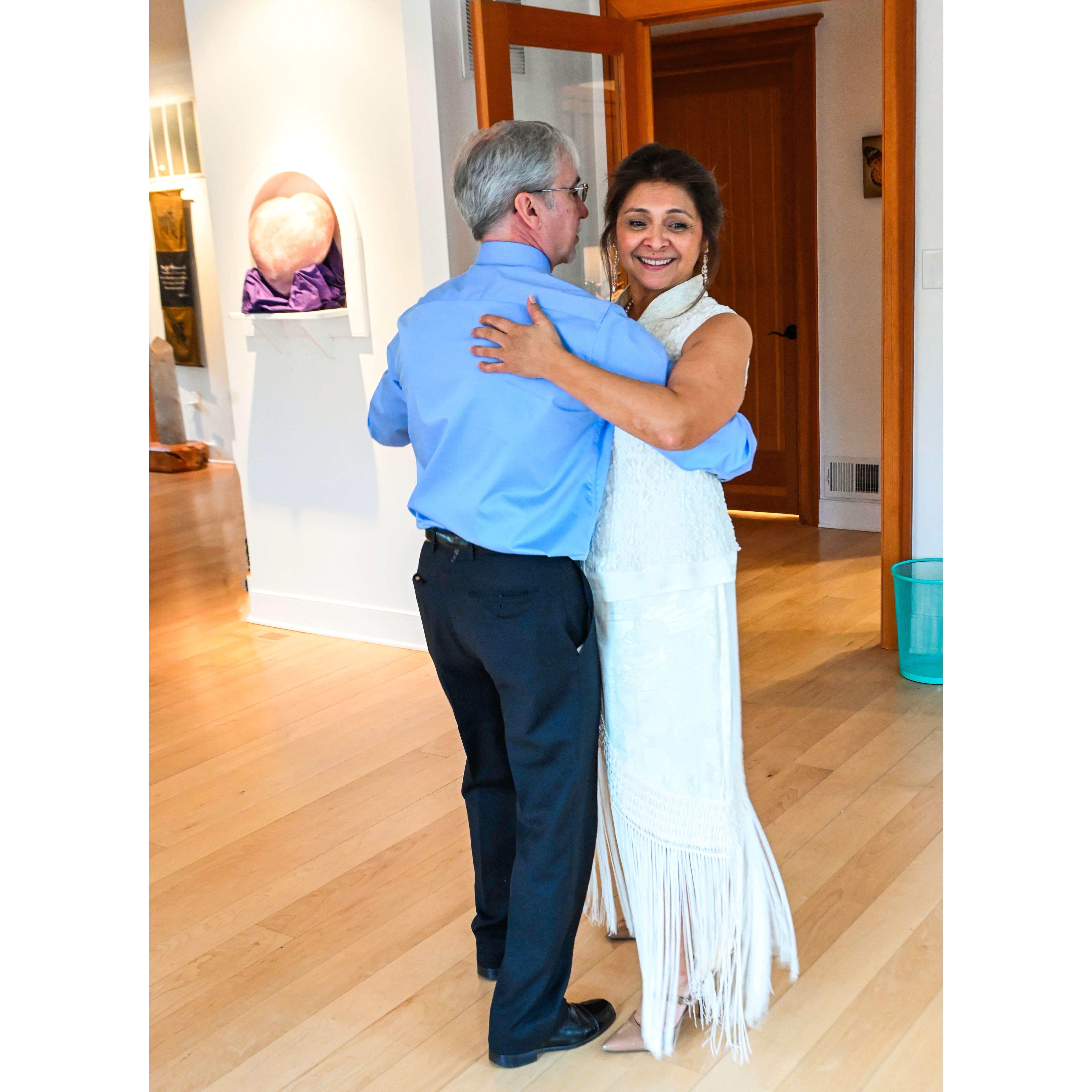 We met dancing, we dance often, we need to dance!