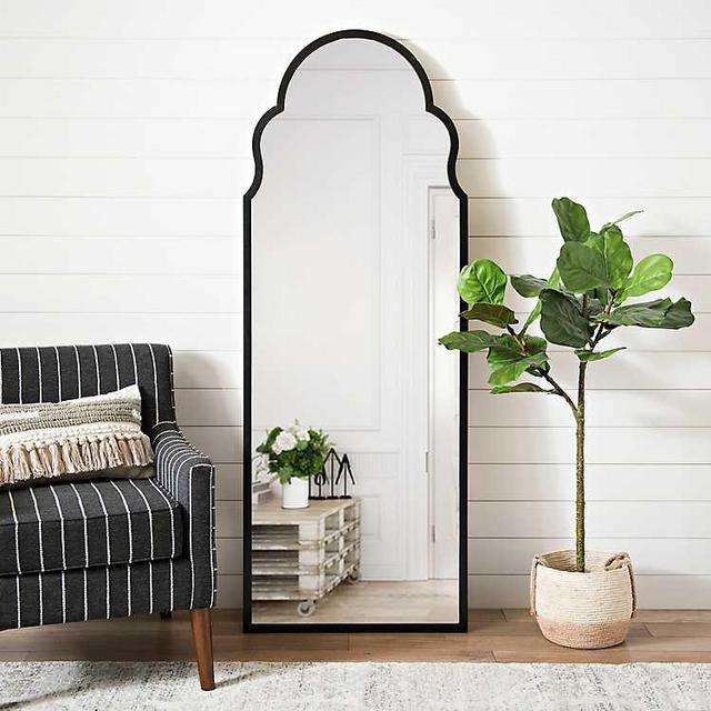 Maria Metal Black Arch Full Length Mirror