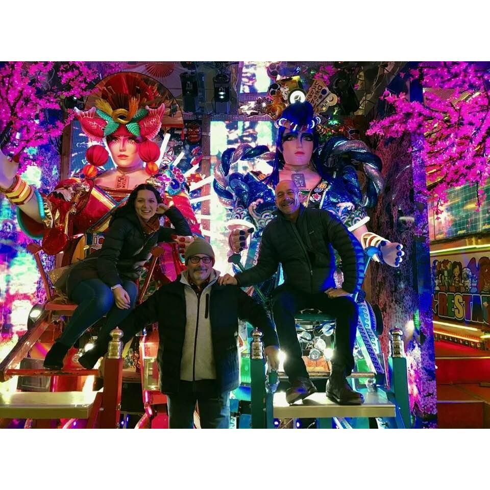 Our new album cover. Robot Restaurant, Tokyo, Japan.