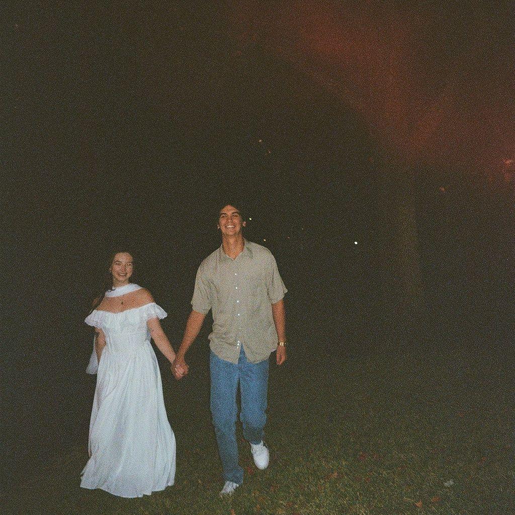 Engagement photos taken by their close friends, Stevie and Kendall.