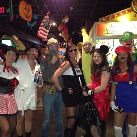 Us Crazy Kids getting dressed up for Halloween!