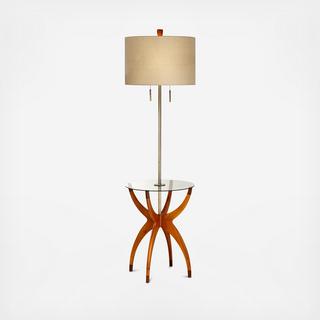 Vanguard Floor Lamp with Table