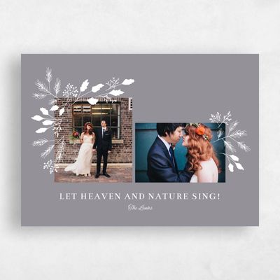 Grey Holiday Card - Vance