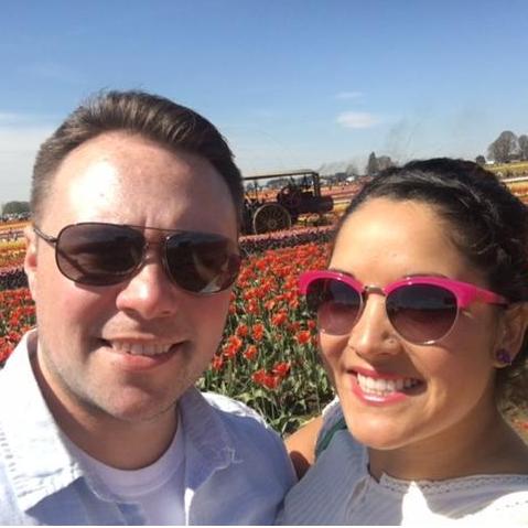 A man after my own heart, he swept me away to the Tulip fields.