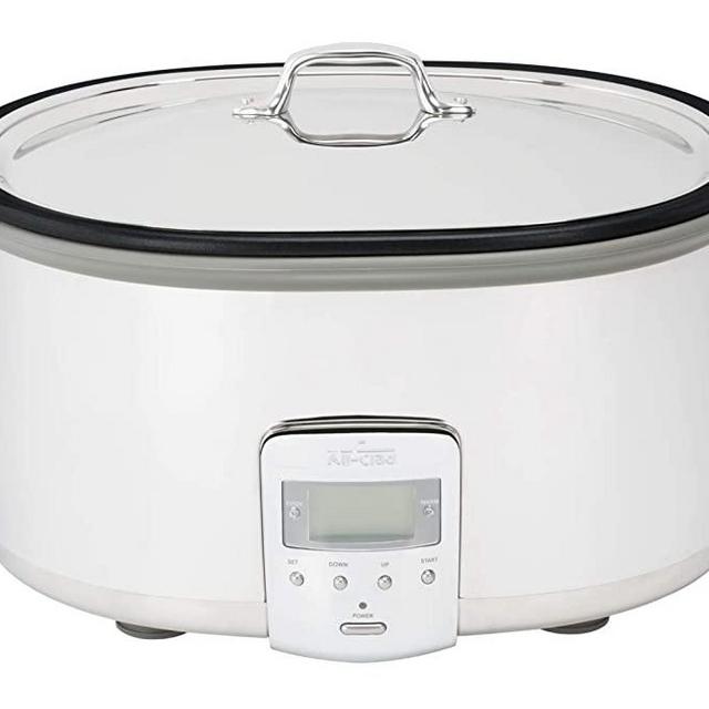 All-Clad SD700350 Slow Cooker, 7 Quart, Silver
