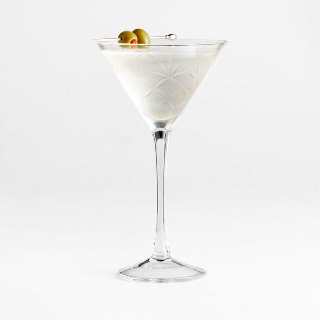 Niels 6-Oz. Etched Martini Glass