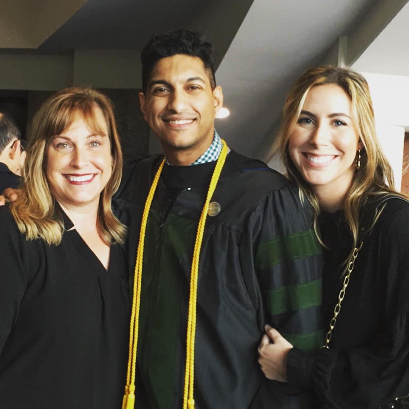 Shourjo's medical school graduation, 2019