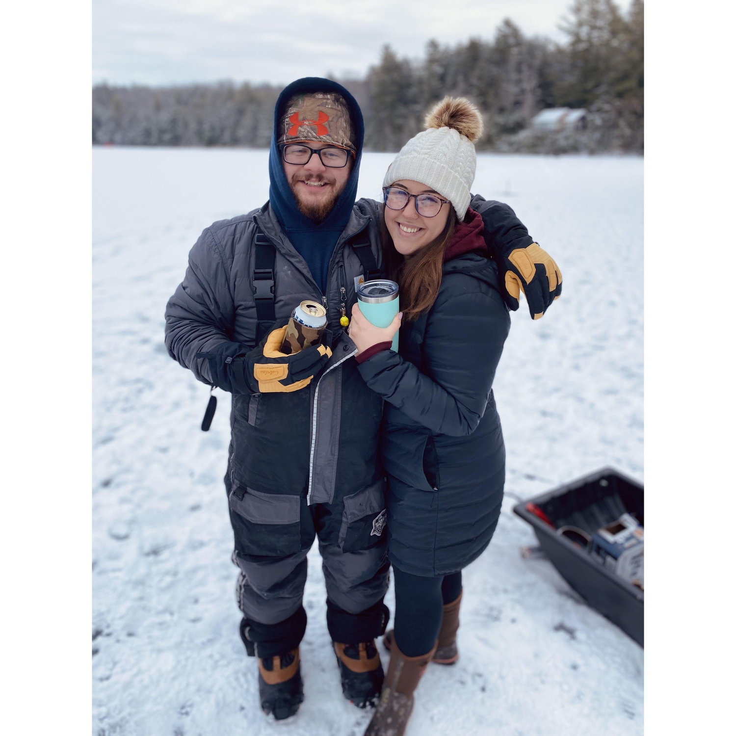 12.26.21 - Our 1st Ice Fishing Trip
