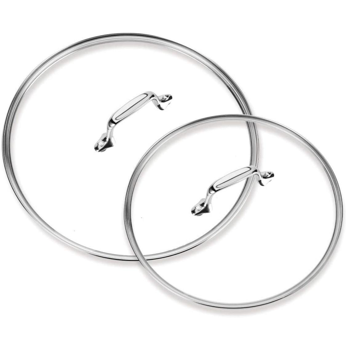 All-Clad Glass Lid Set for Pans, 10" and 12"