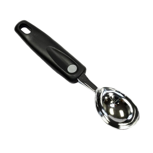 Chef Craft Heavy Duty Chrome Plated Easy Grip Ice Cream Scoop 1-pack