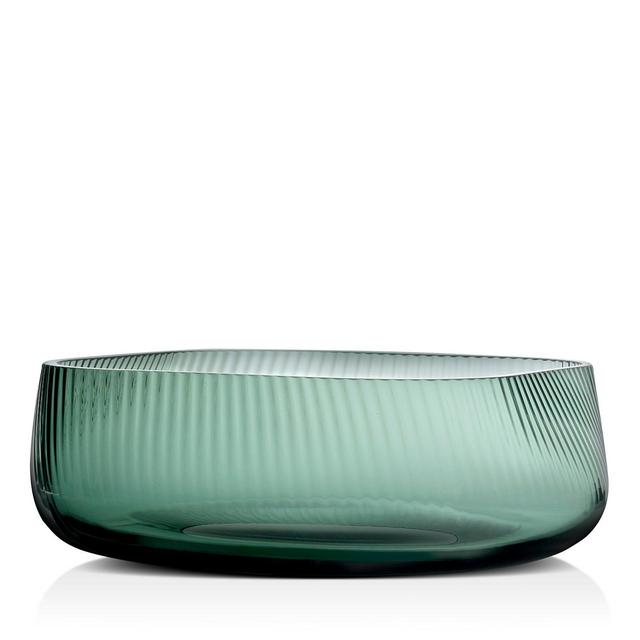 Nude Glass Opti Smoked Green Centerpiece