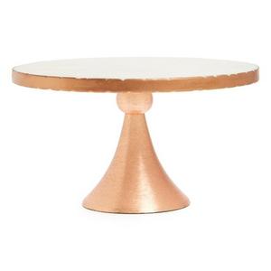 Marble & Copper Cake Stand