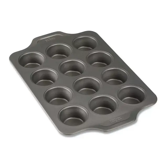 All-Clad Pro-Release Nonstick Bakeware, Muffin Pan, 12 cup