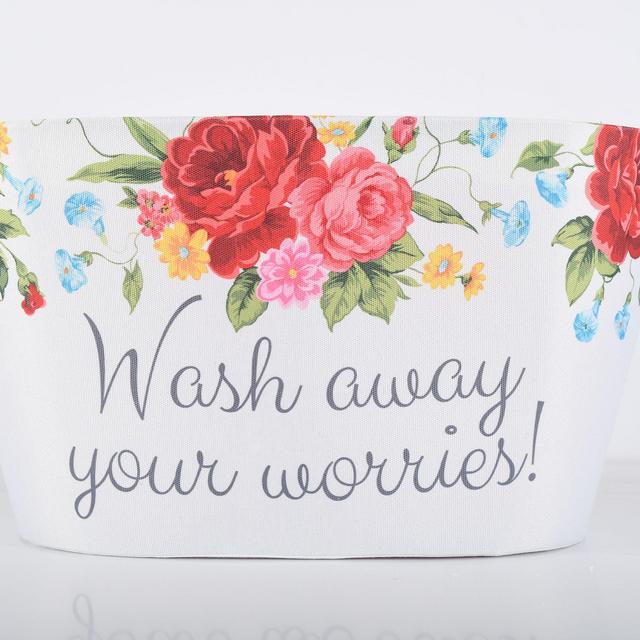 The Pioneer Woman Sweet Rose Laundry Basket