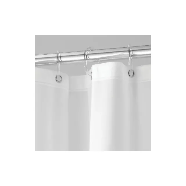 iDesign Stall-Size EVA Shower Curtain Liner - 54" x 78" - Frost
