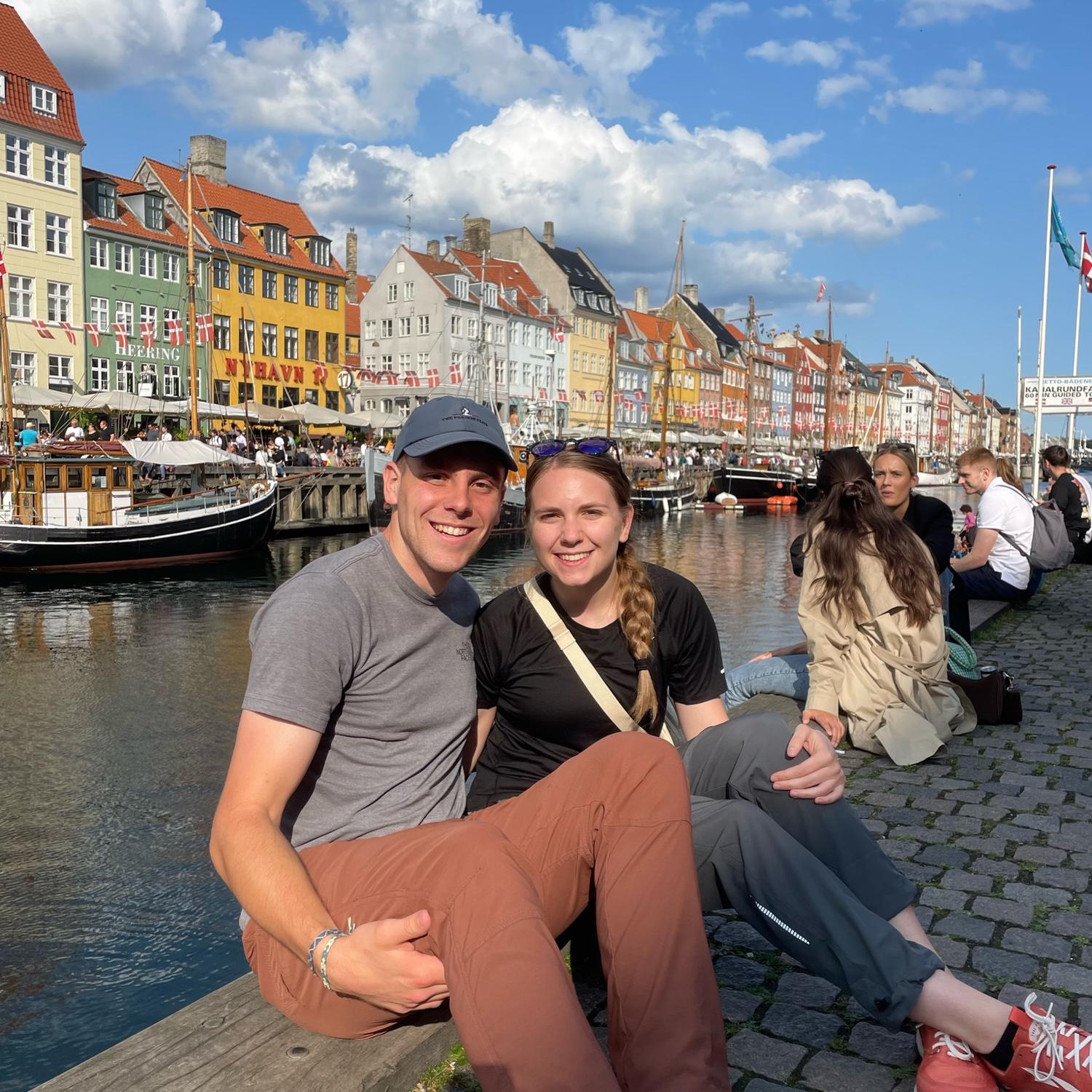 Next to the River Market in Copenhagen.