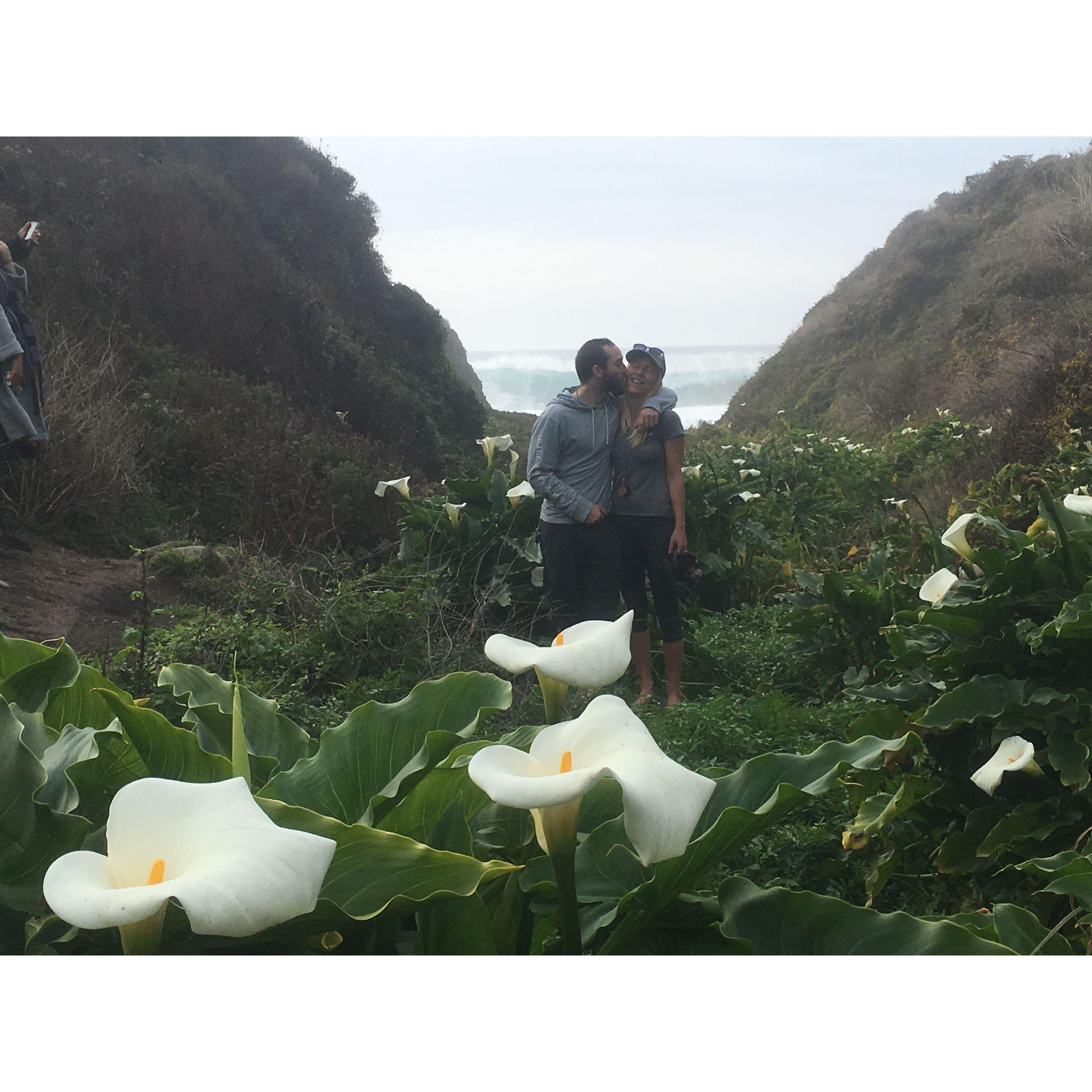 First romantic Big Sur trip :)