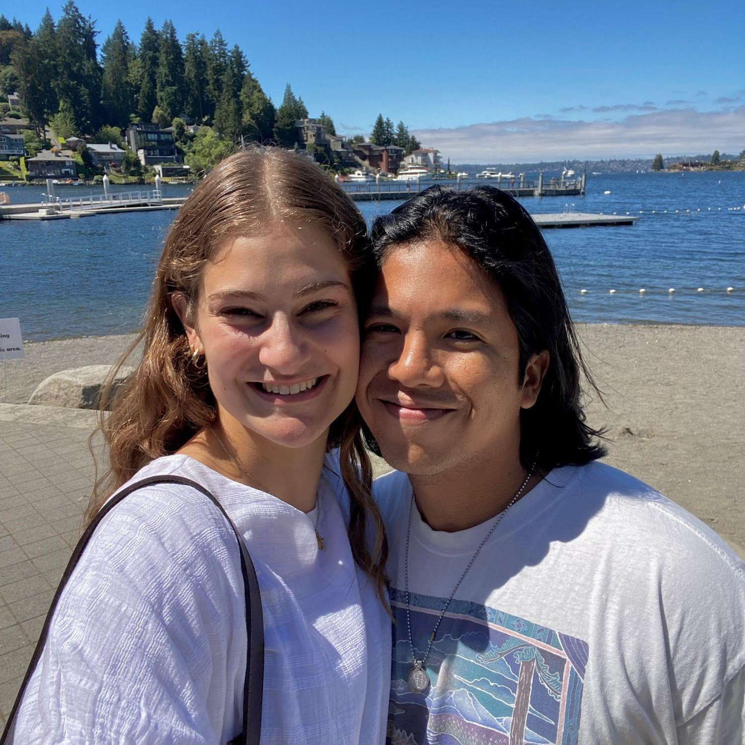 Javi visiting Bellevue