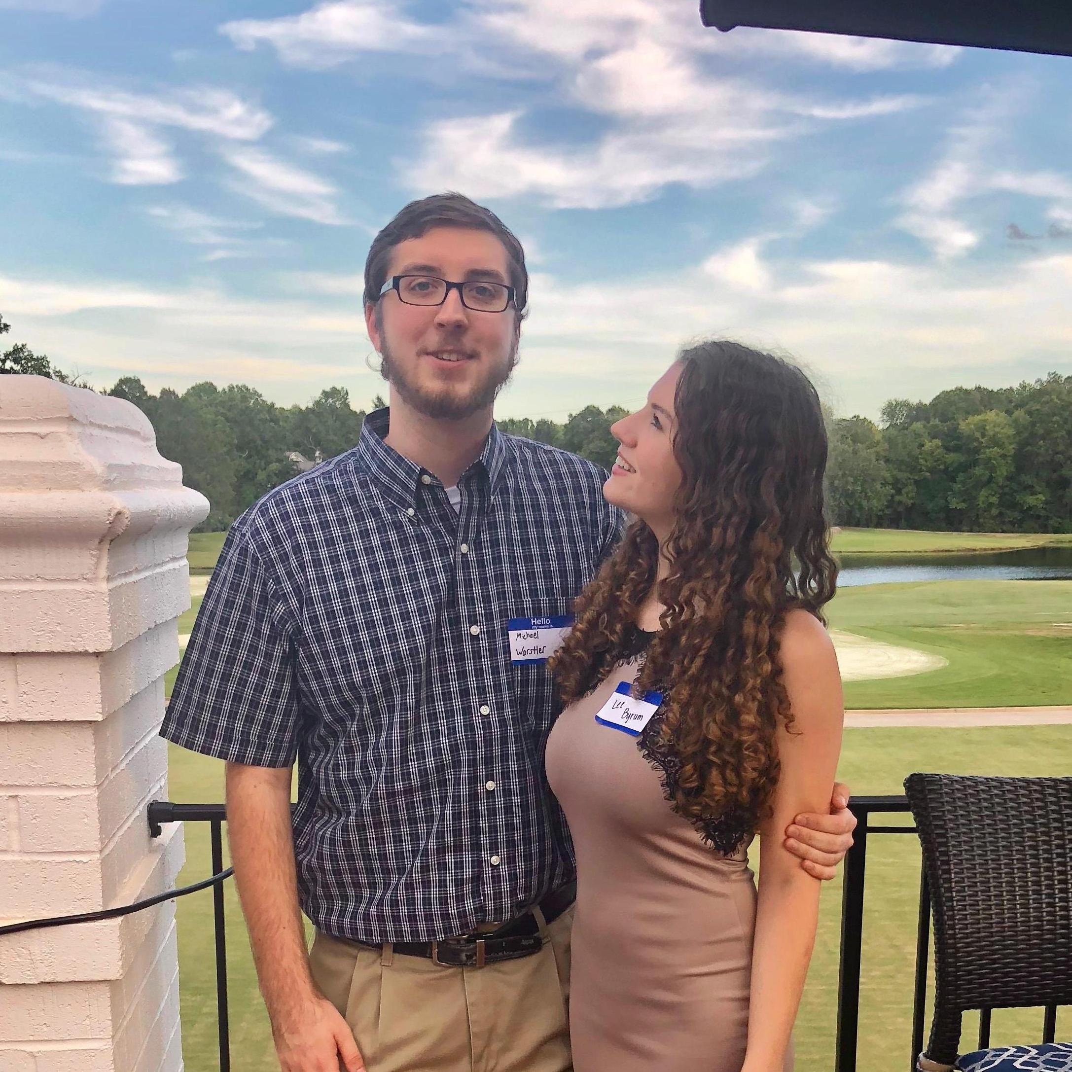 August 2018 - Rehearsal dinner for my brother's wedding.