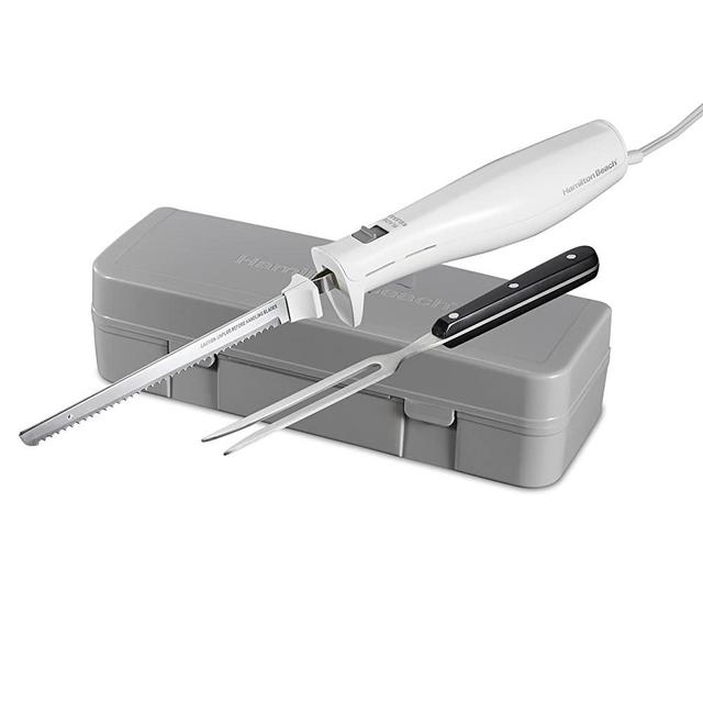 Hamilton Beach Electric Knife for Carving Meats, Poultry, Bread, Crafting Foam & More