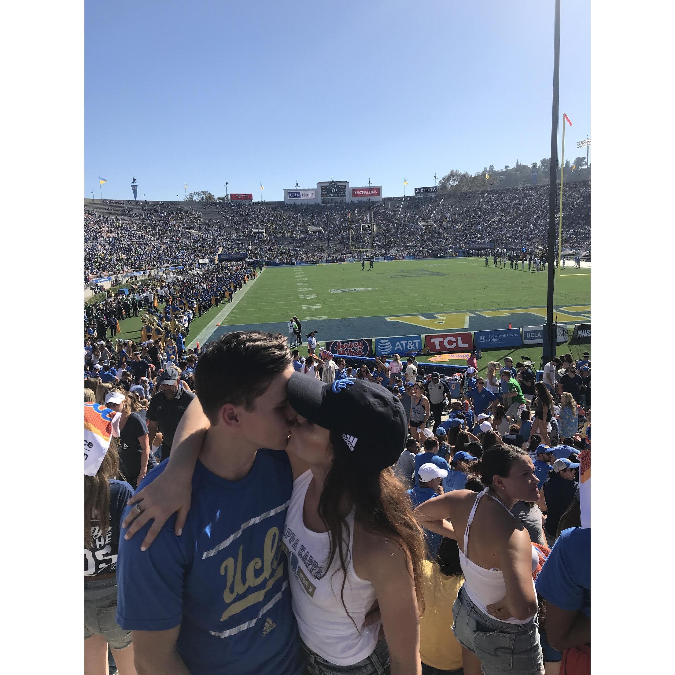 UCLA Football Game - Pasadena, Ca - October 2017.