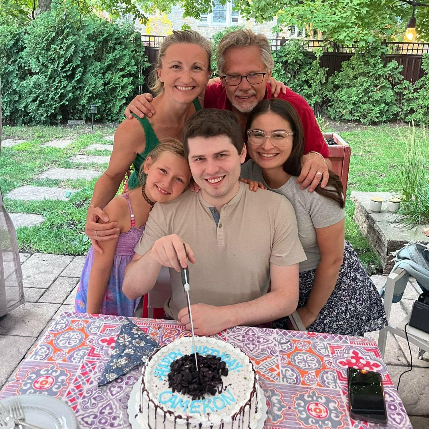 July 2024 - Cam's birthday