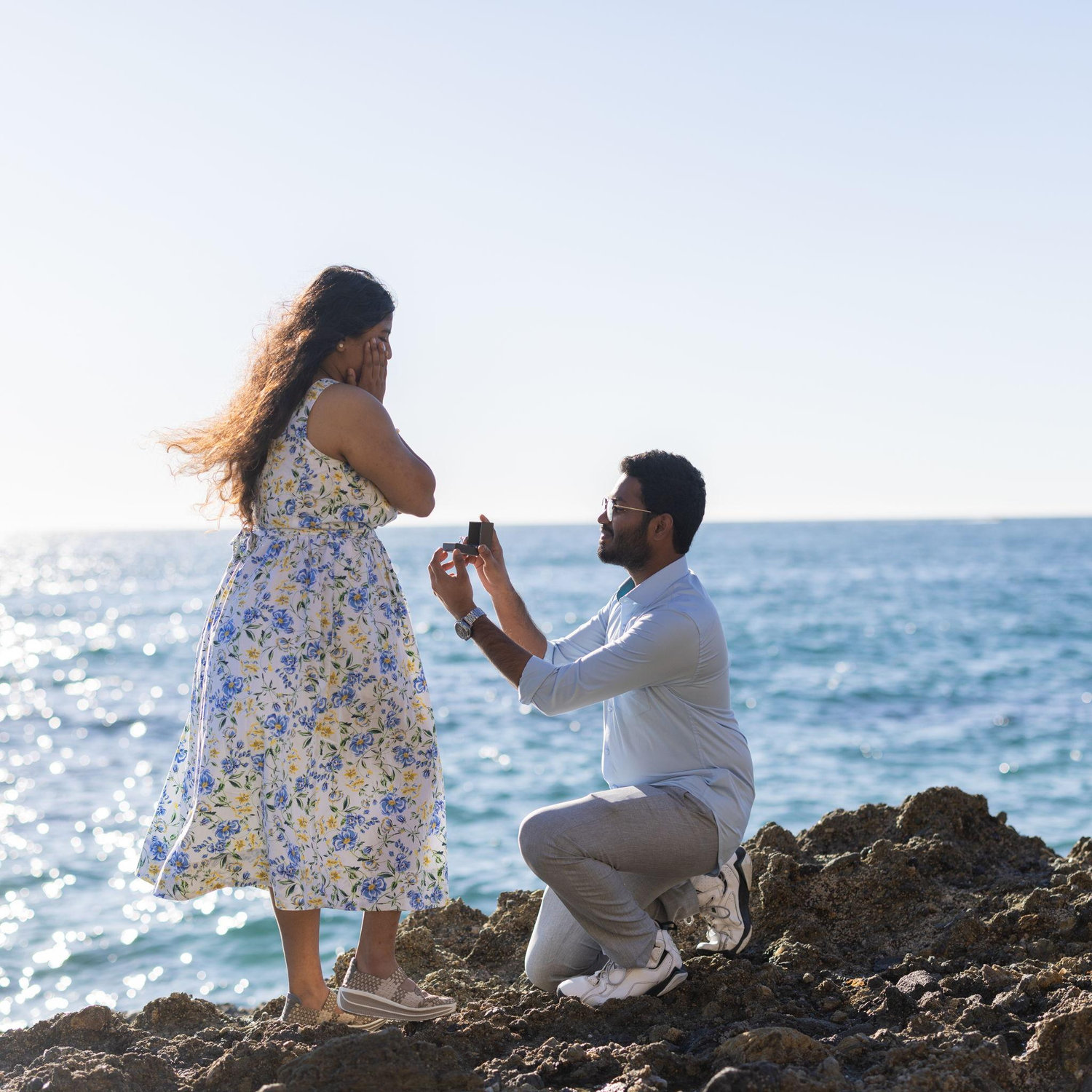 She said YES!