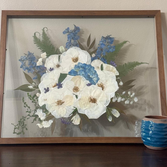 Wedding flower preservation