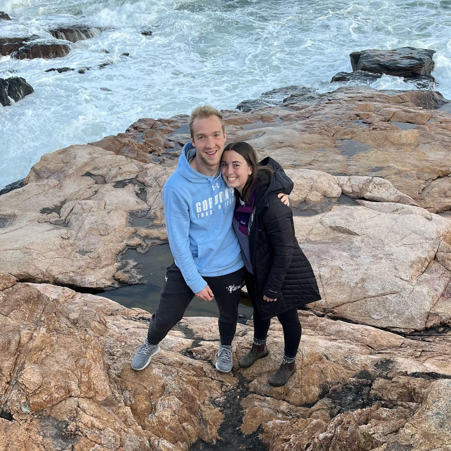 Look familiar? Little did we know we'd get engaged here 3 years later :)