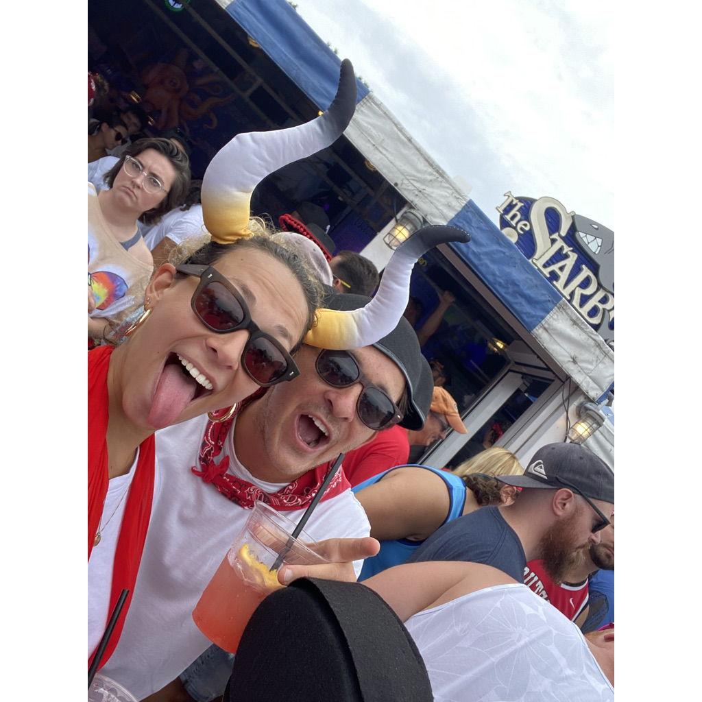 Running of the bulls at Starboard!
