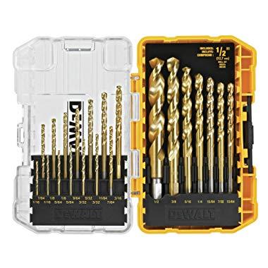 DEWALT Titanium Drill Bit Set, 21-Piece (DW1342)