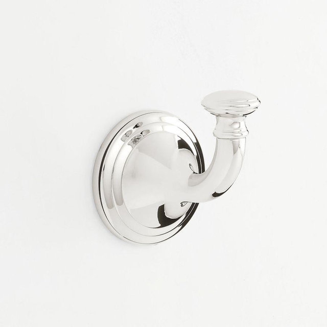 Mercer Wall Hook, Polished Nickel