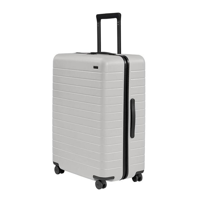 Away Large Checked Luggage, 29 Inch Hardside Suitcase with Spinner Wheels, Lightweight & Durable, TSA Lock, Cloud Gray