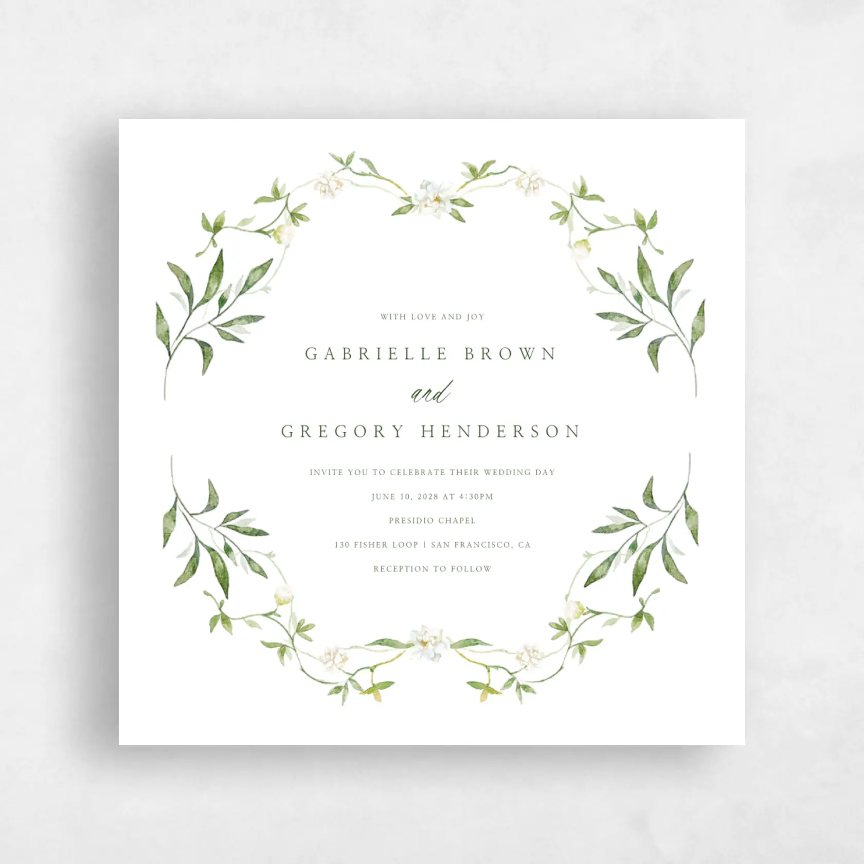 Invitation - Verdure Square preview
