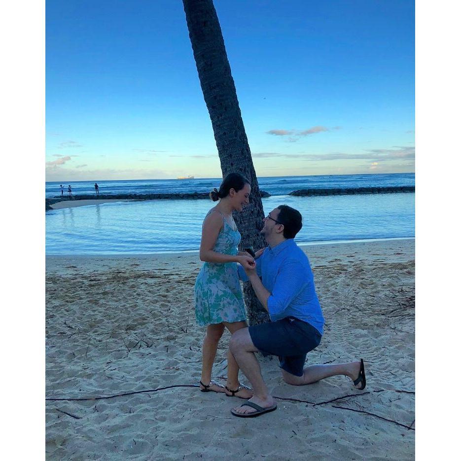She said yes!