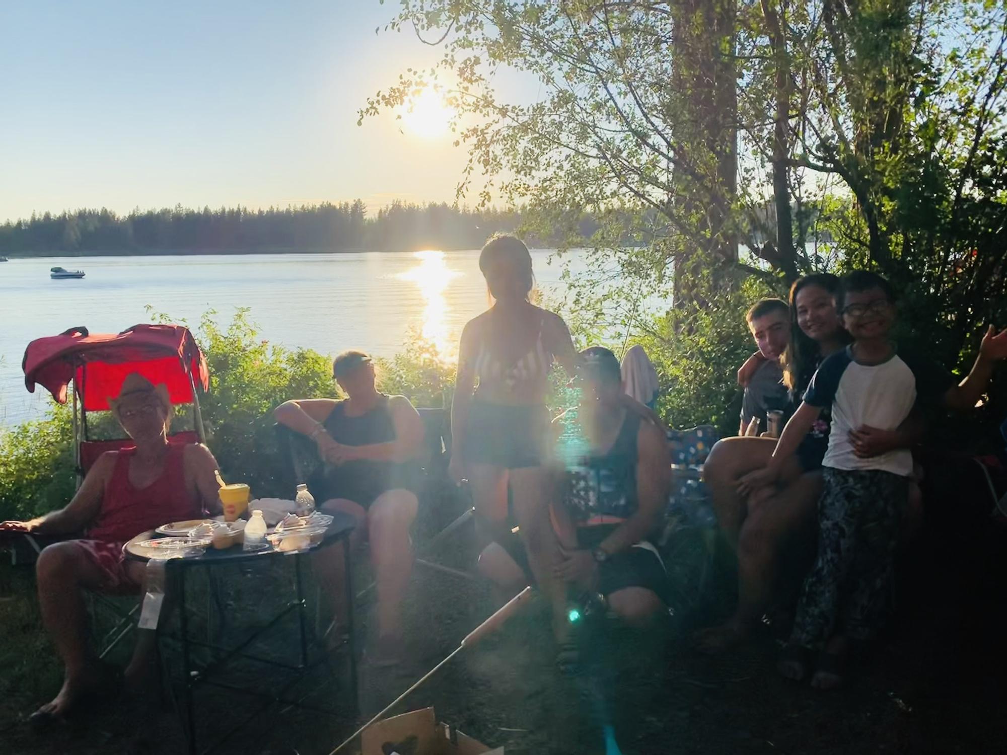 Becky’s 58th Birthday- Camping at Clear Lake, July 4, 2020