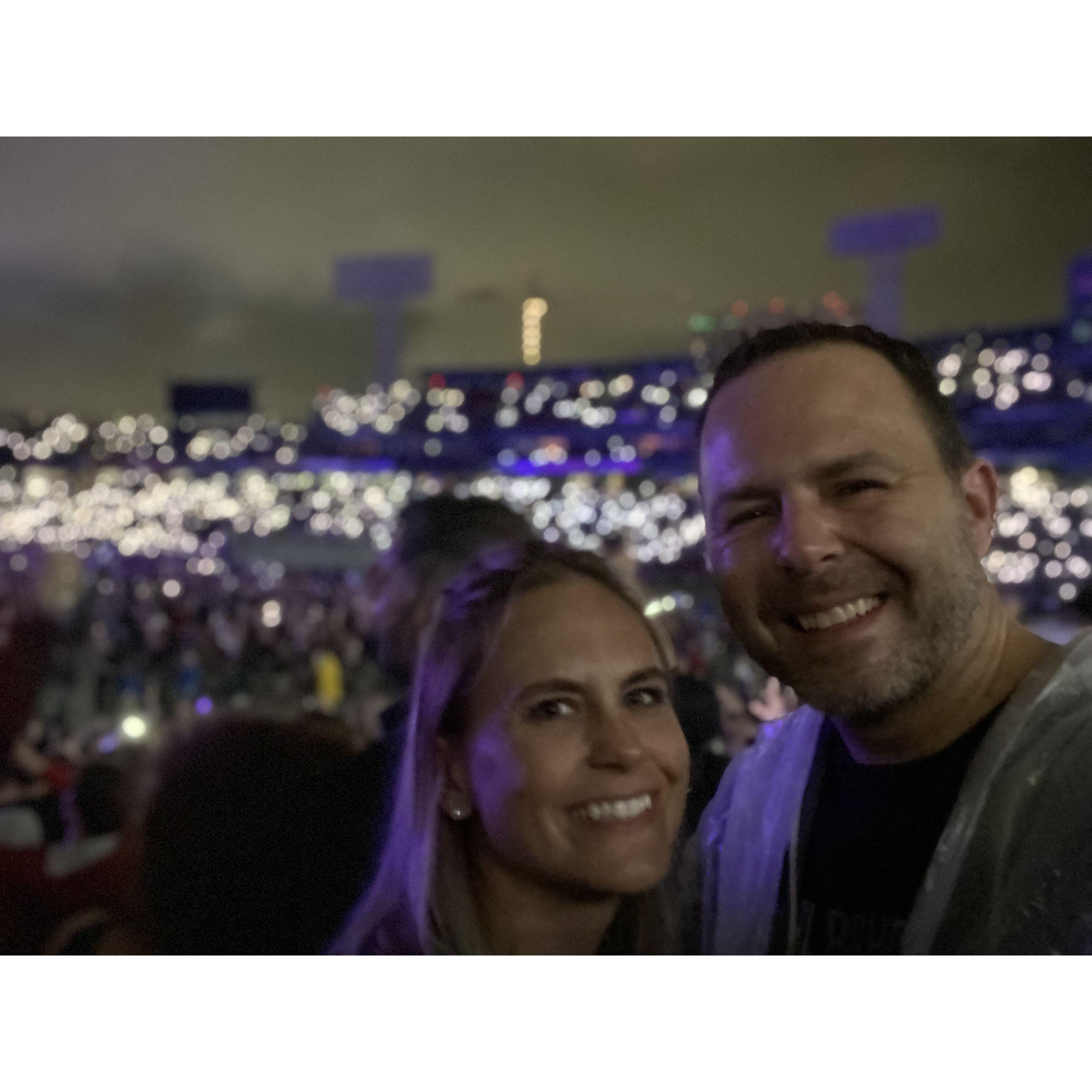 So many concerts together. Hella Mega Tour at Fenway didn't have Fall Out Boy, but it was still one of our favorites.