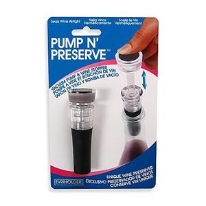 Pump N' Preserve™ Wine Stopper