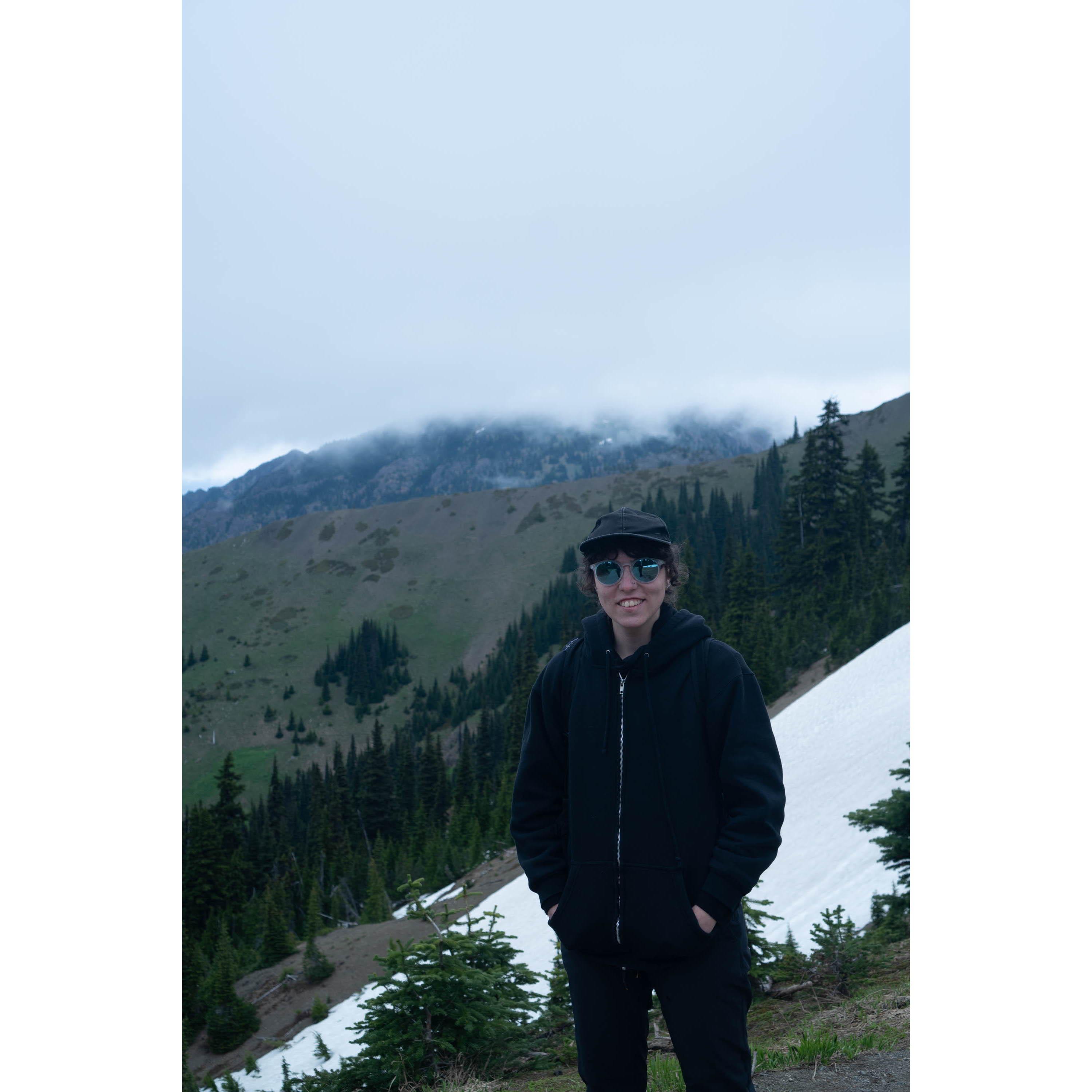 Rex on Hurricane Ridge