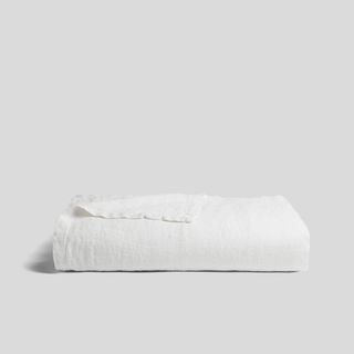 Vintage Linen Bed Blanket